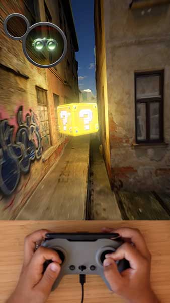 Mario Kart in Polycam
